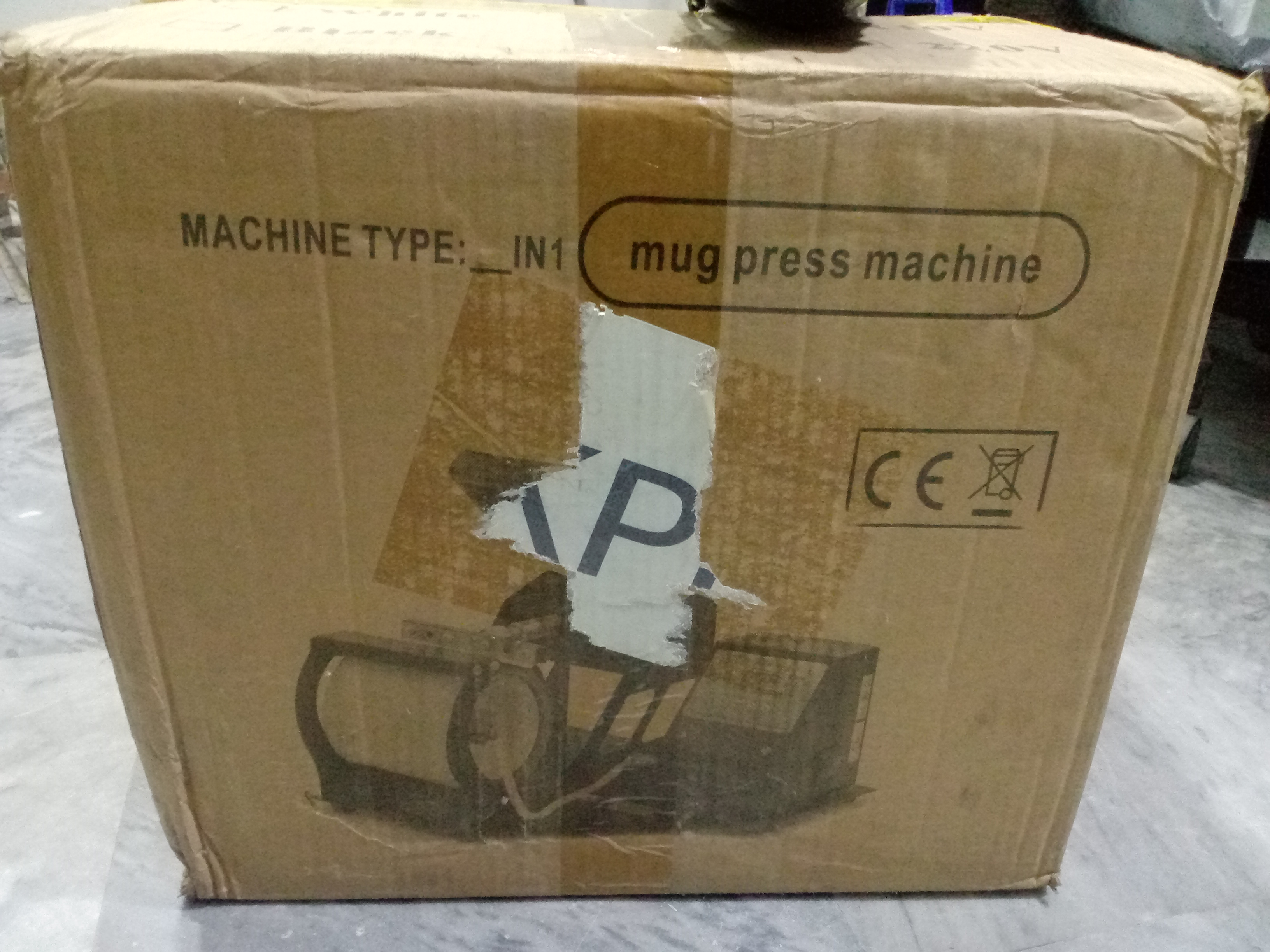 Mug printing machine